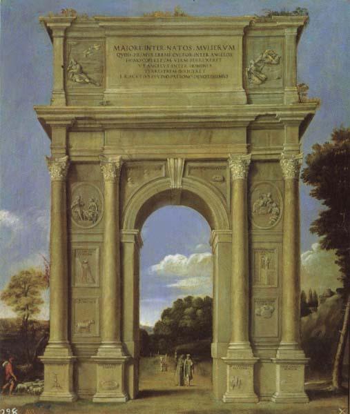Domenico Ghirlandaio Triumphal Arch Sweden oil painting art
